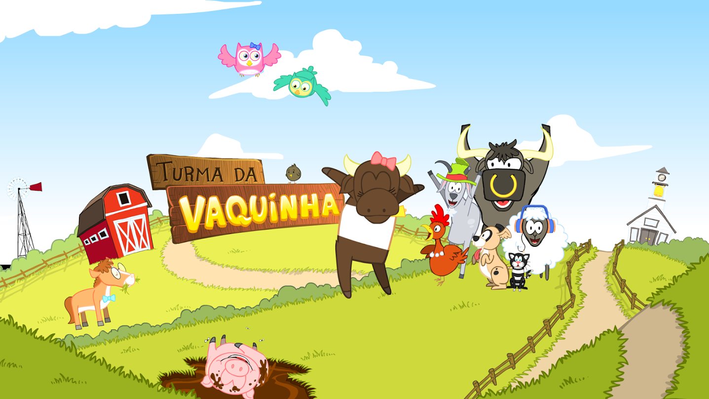 A Turma da Vaquinha na fazenda